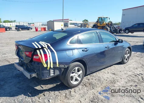 2017 Chevrolet Malibu 1Fl из США, поврежденный, VIN 1G1ZC5ST1HF151952